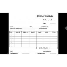 Tahsilat Makbuzu