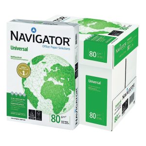 navigator a4 fotokopi kağıdı 80 g 1 koli 5 paket (2.500 sayfa)