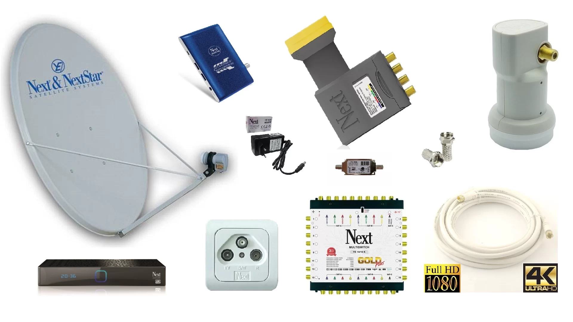 uydu anten malzemeleri